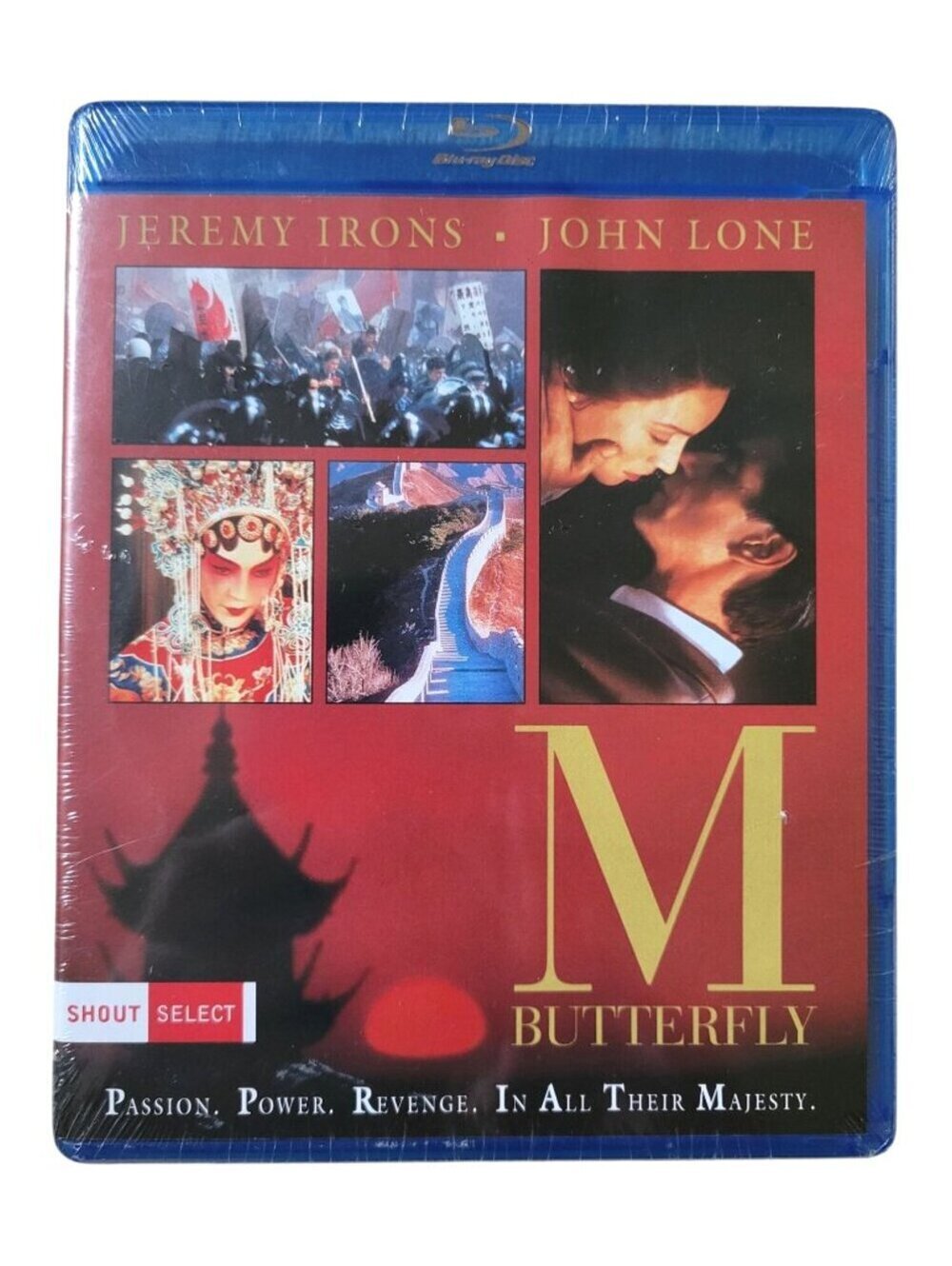 M Butterfly  (Blu ray 1993) Shout Select David Cronenberg Jeremy Irons John Lone